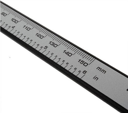 Digital Vernier Caliper Plastic Body 150mm/6Inch with Transparent Plastic Case