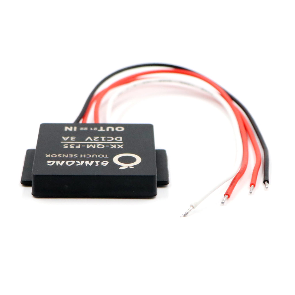 XK-QM-F35 Single Touch Sensor Mirror Switch For Glass Lamp Mirror Light LED 12VDC 3A One Colour