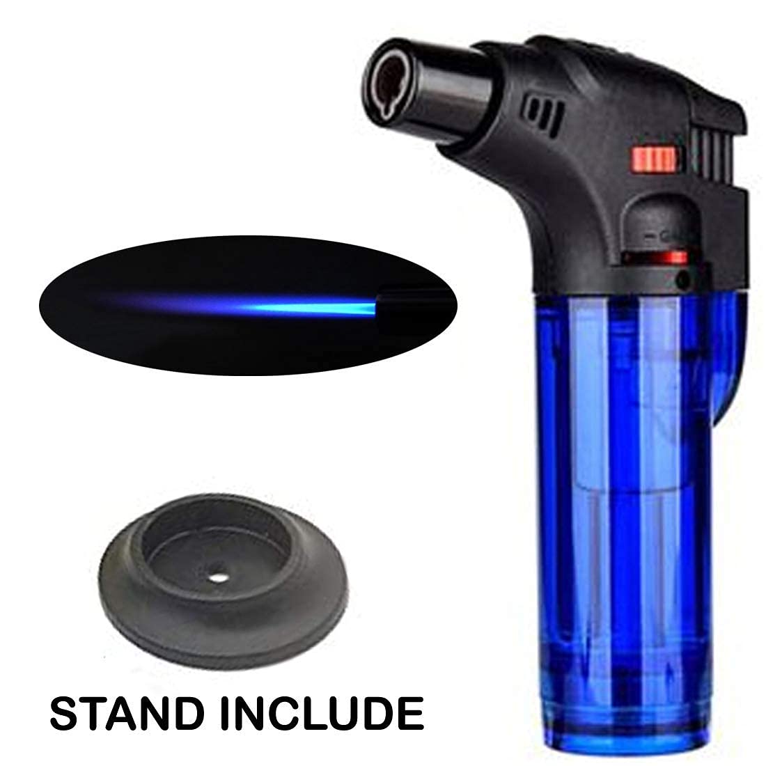 Windproof Refillable Butane Jet Torch Flame Gas Lighter Tool