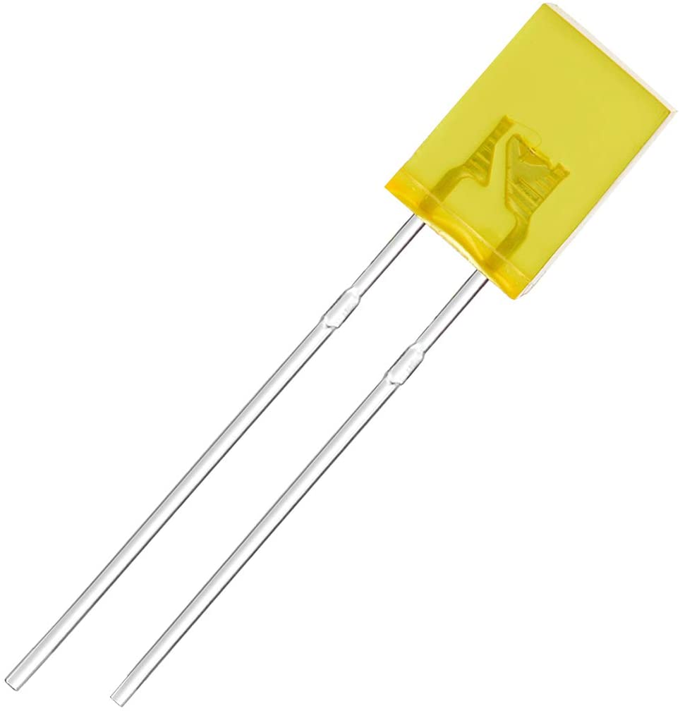 DIP LED 2x5x7mm Square Diffused Type