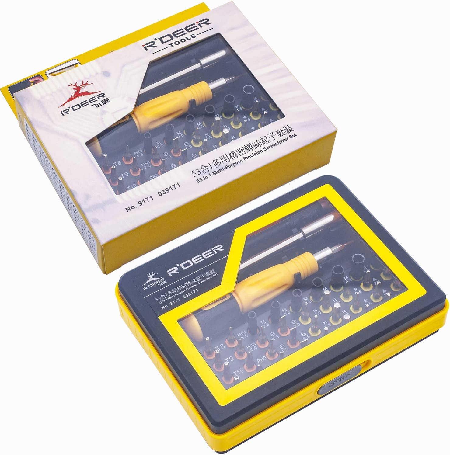 53 in 1 Multifunctional Precision Screwdriver Set for Mobile/PC/Tablet