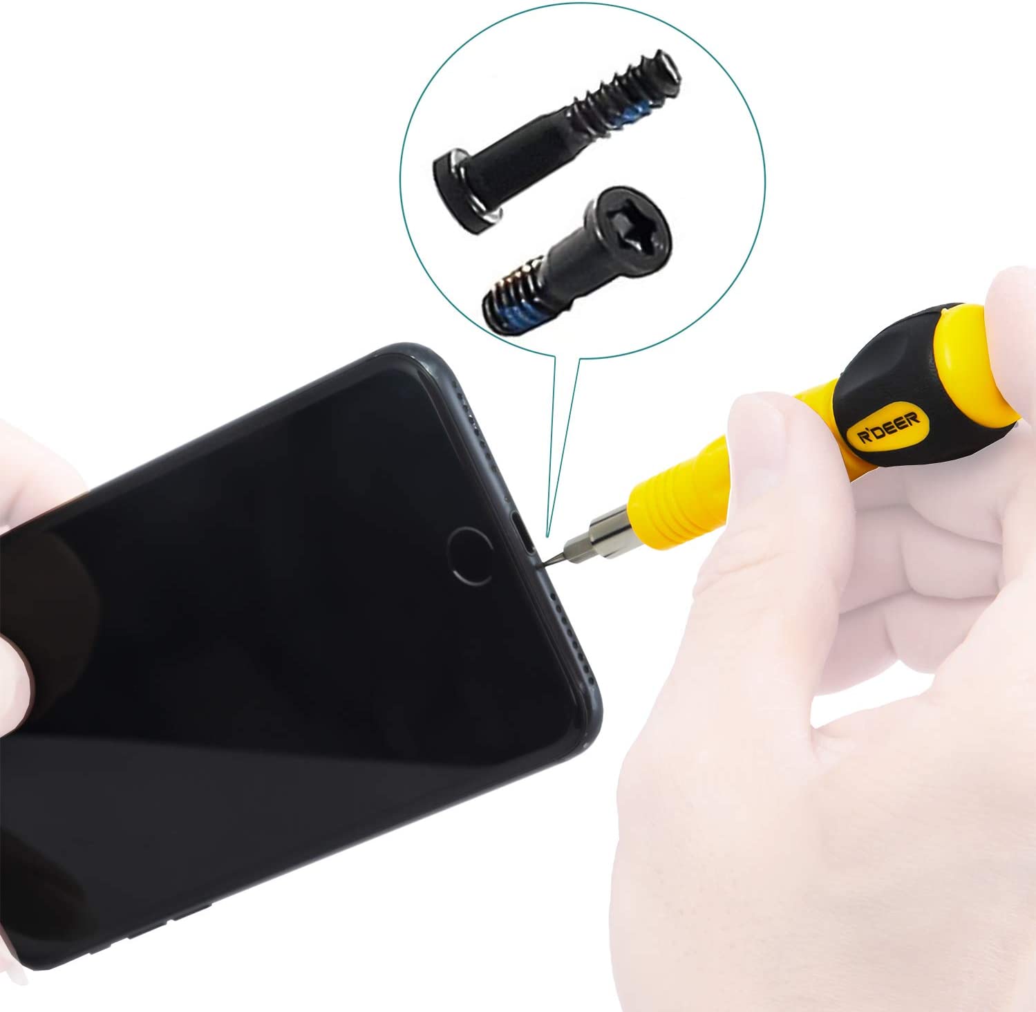 53 in 1 Multifunctional Precision Screwdriver Set for Mobile/PC/Tablet