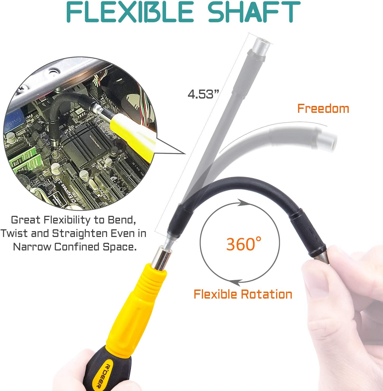 53 in 1 Multifunctional Precision Screwdriver Set for Mobile/PC/Tablet