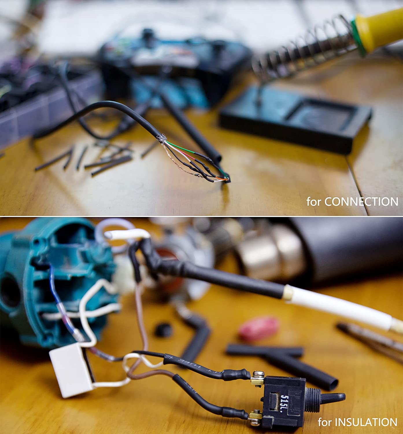 580 Pcs Heat Shrink Set Tubing Insulation Assorted kit