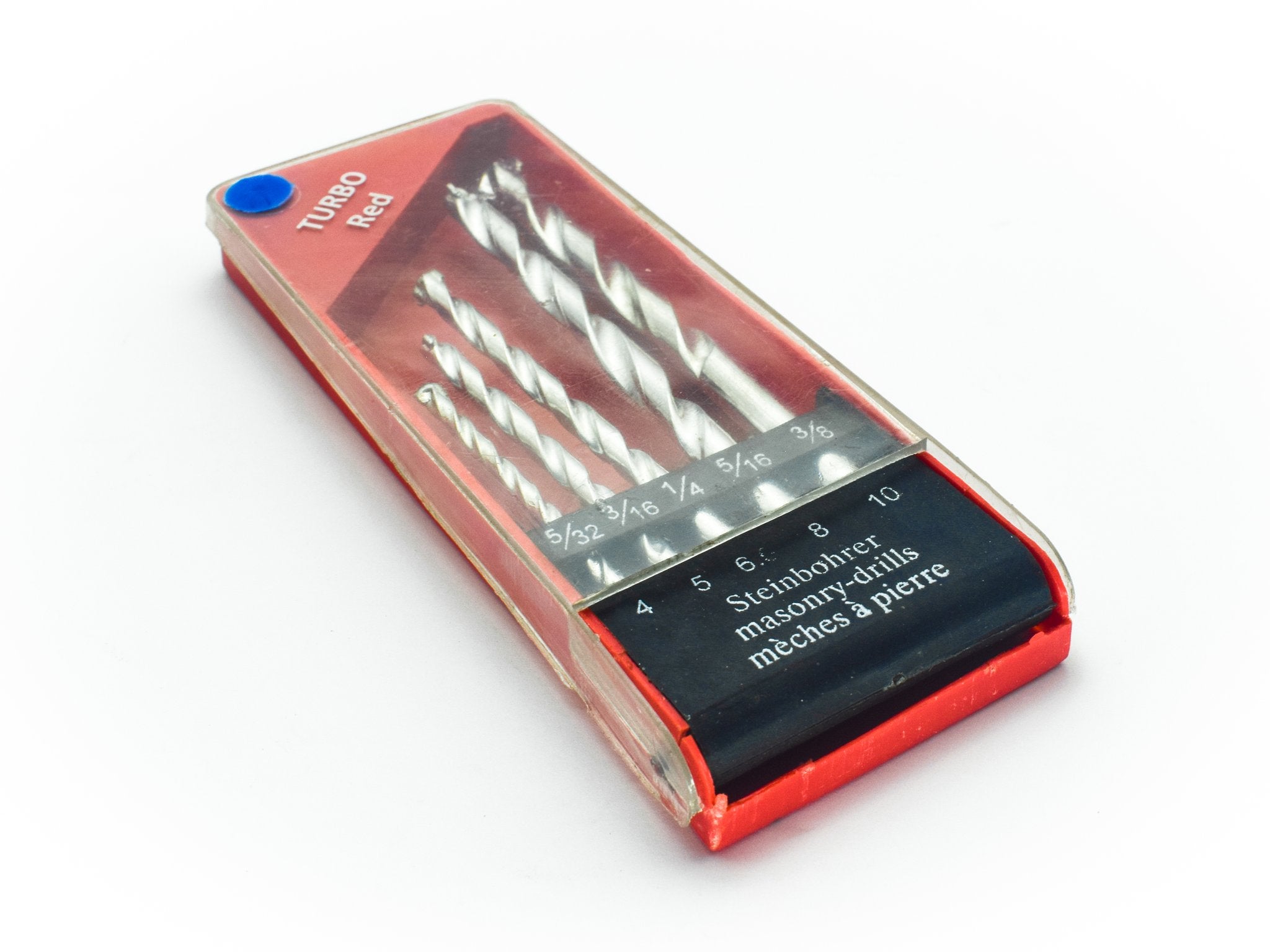 Generic: 5Pcs Masonry Drill Bit Set for Concrete and Brick Wall Drilling