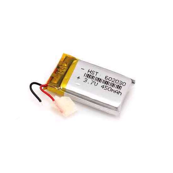 Generic: 602030 3.7V 450mAh Lipo Battery - Single Cell Lithium Polymer Battery