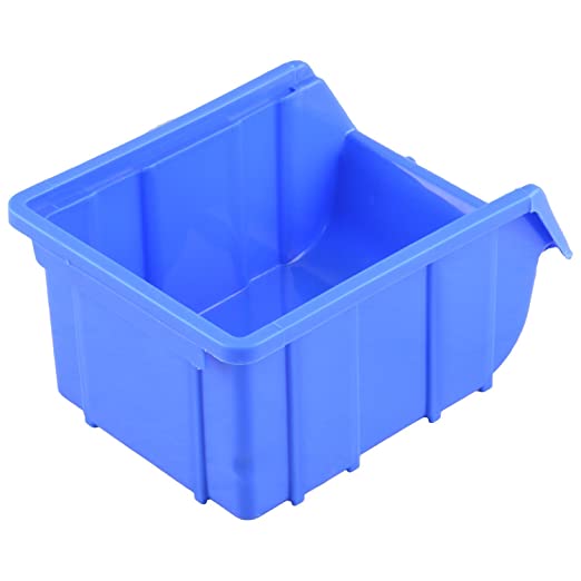 Alkon: 612/S Hippo Bin 150mm X 110mm X 75mm Blue/Red