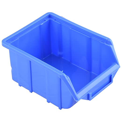 Alkon: 612/S Hippo Bin 150mm X 110mm X 75mm Blue/Red