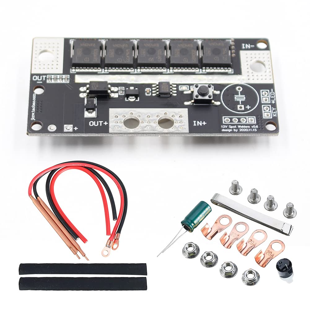 12V DIY Portable Spot Welding Machine PCB Circuit Board For Li-ion and LiFePO4 batteries - Pre Assembled