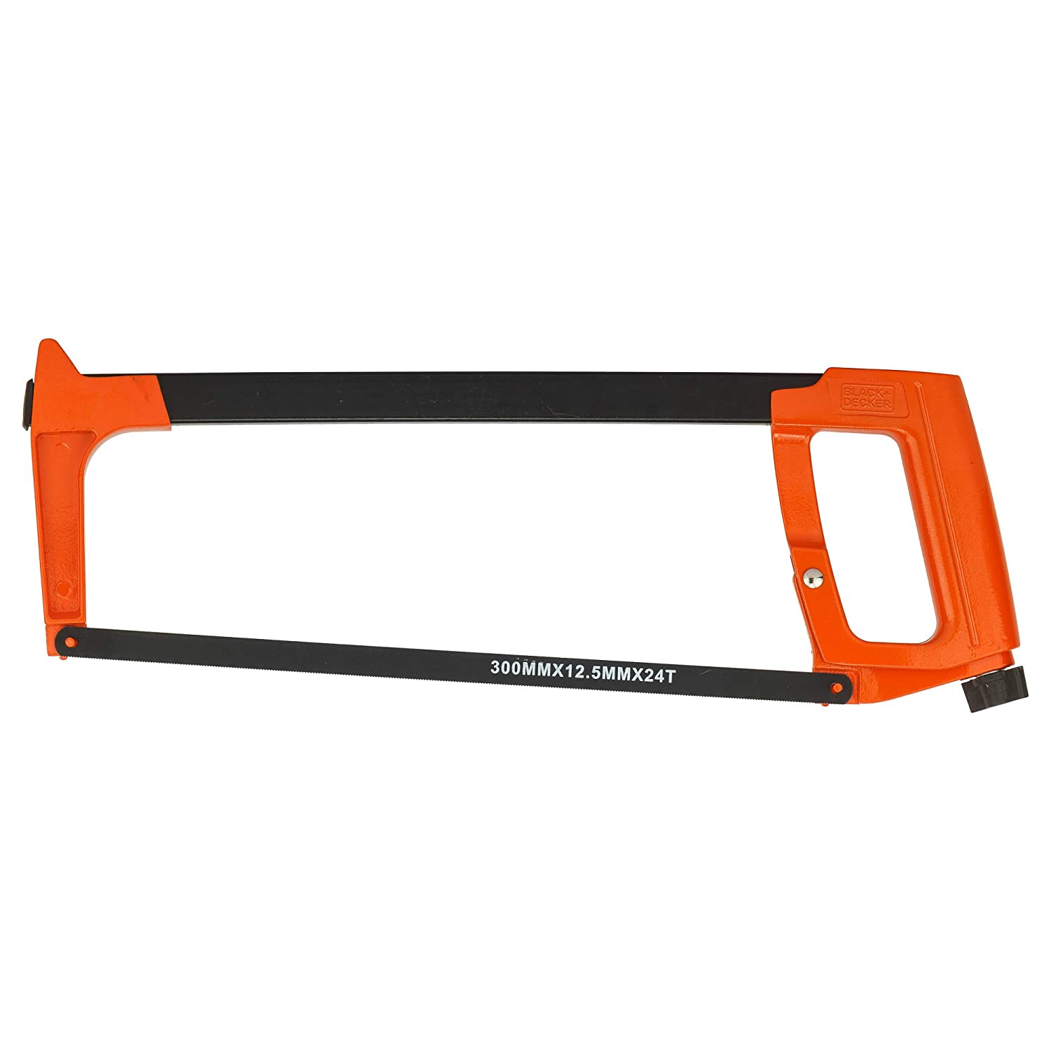 Black & Decker BDHT20344 Hand Powered Hacksaw Frame 12inch