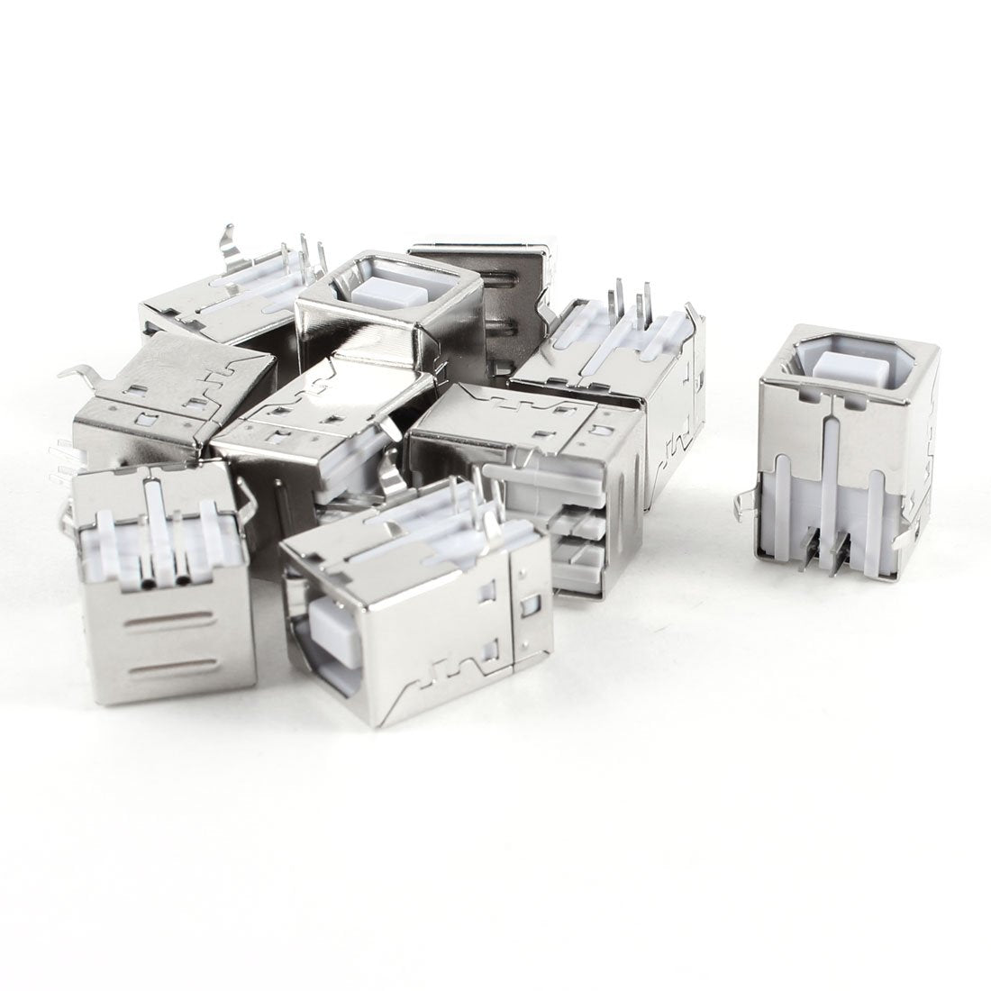 USB Type B Female Port Connector - Right Angle Socket