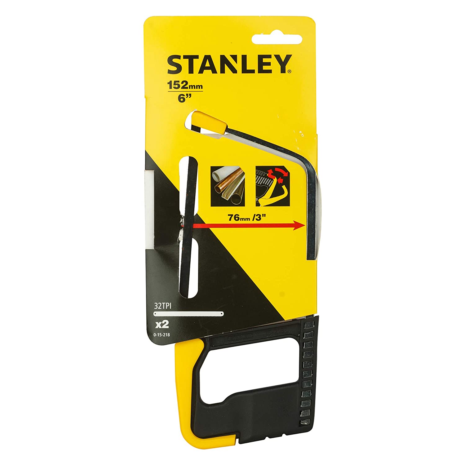 Stanley:  0-15-218 Mini Hacksaw Frame Junior 6 inch