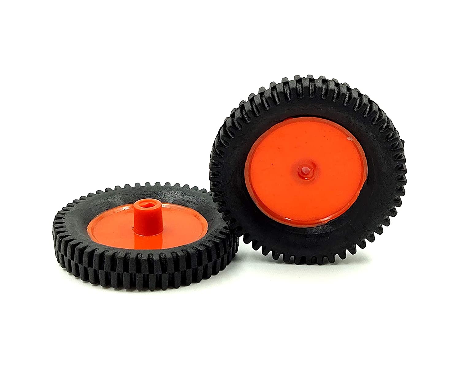 BO Gear Motor Robot Wheels 7.5cm x 1.4cm (3 inch)