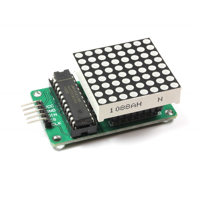 MAX7219 8x8 Dot Matrix Microcontroller Module LED Display
