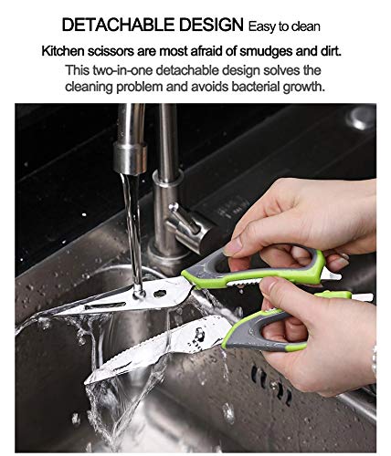 8 in 1 Stainless Steel Scissor With Plastic Handle And Cover