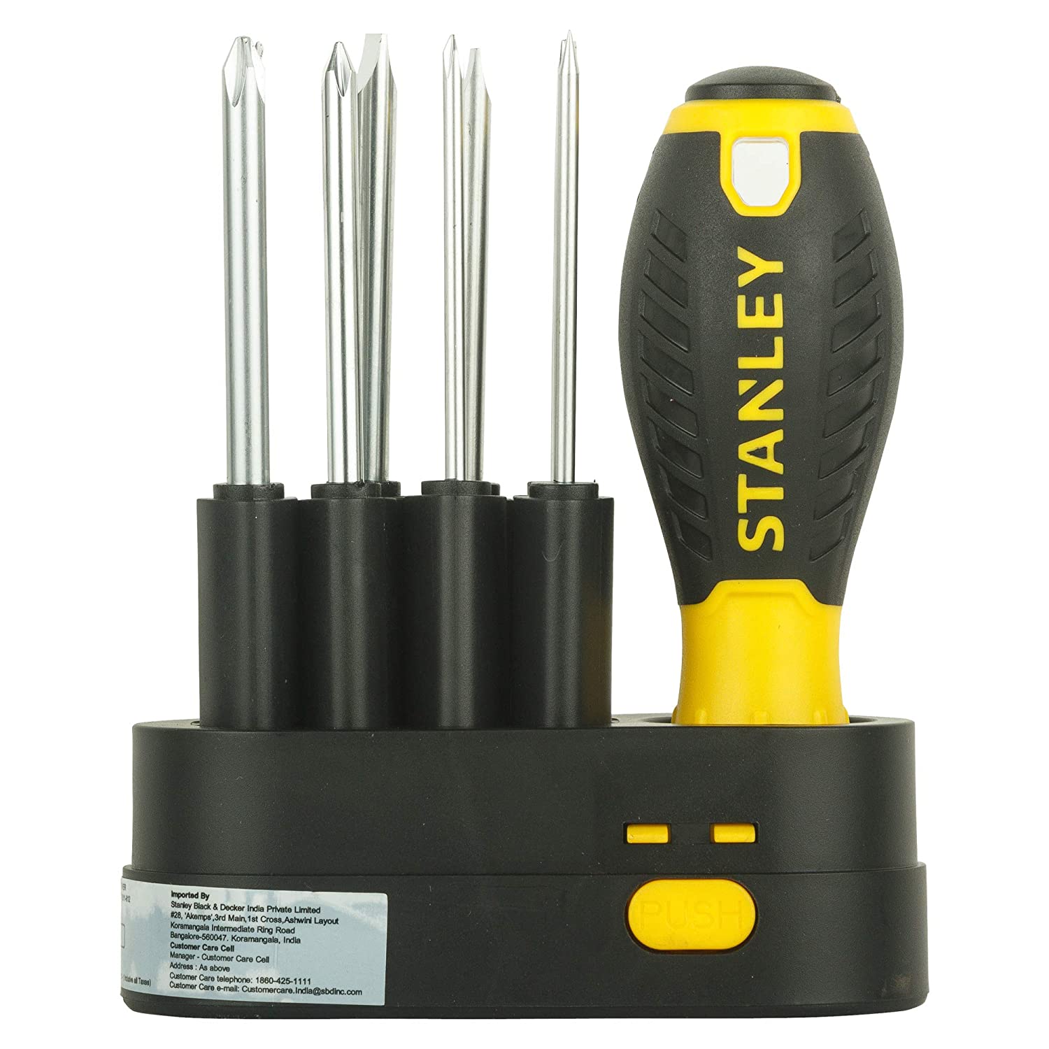 Stanley: STHT62511-8 9pcs Screwdriver Set with Storage Case
