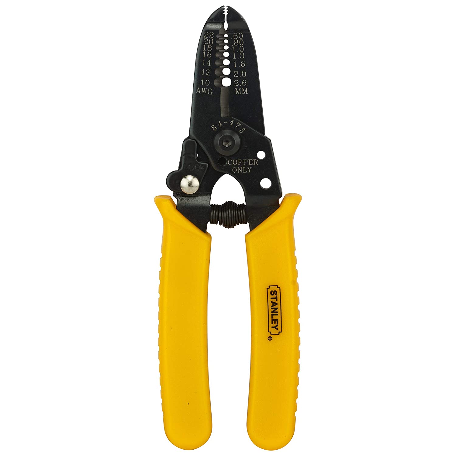 Stanley: 84-475-22 Wire Stripper with Cutting Edge
