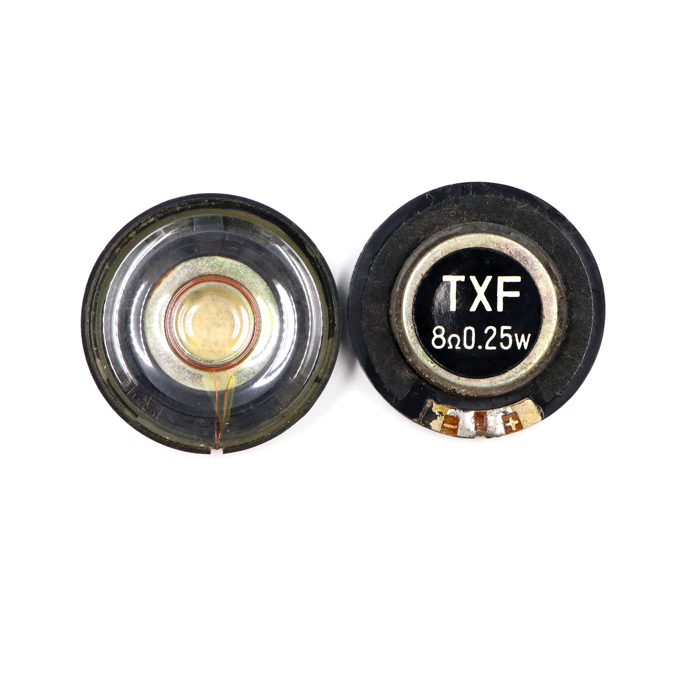 40mm Big Mylar Miniature Speaker Plastic Toy Speaker Green/Black