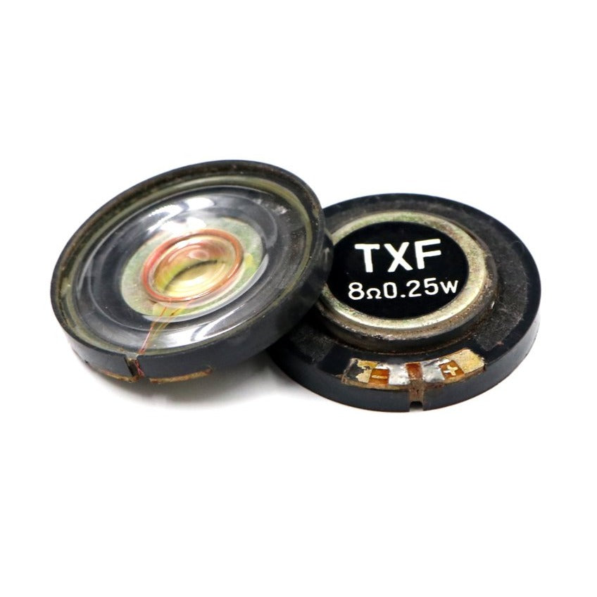 40mm Big Mylar Miniature Speaker Plastic Toy Speaker Green/Black