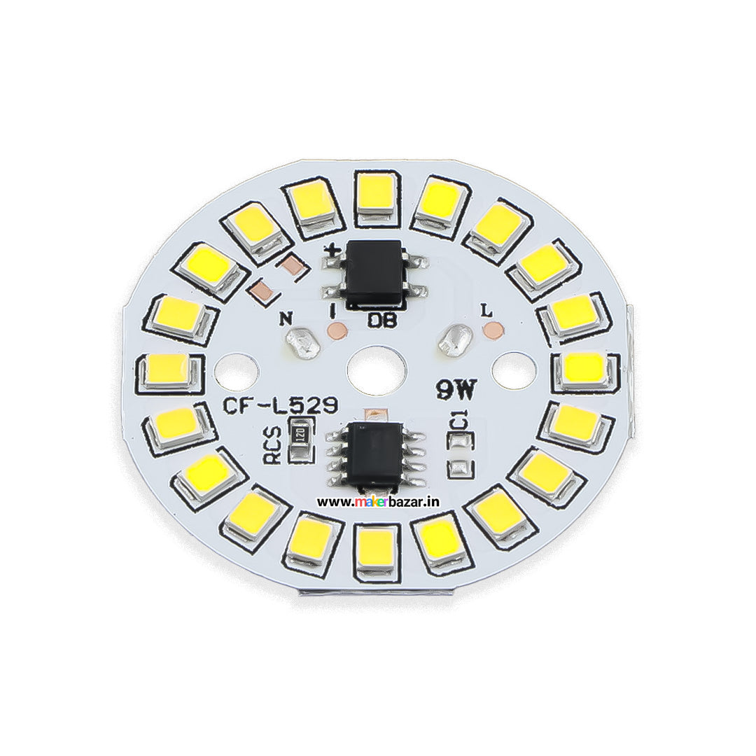 38mm 9-Watt 20-LEDs AC DOB Led Circular PCB for Led Bulbs