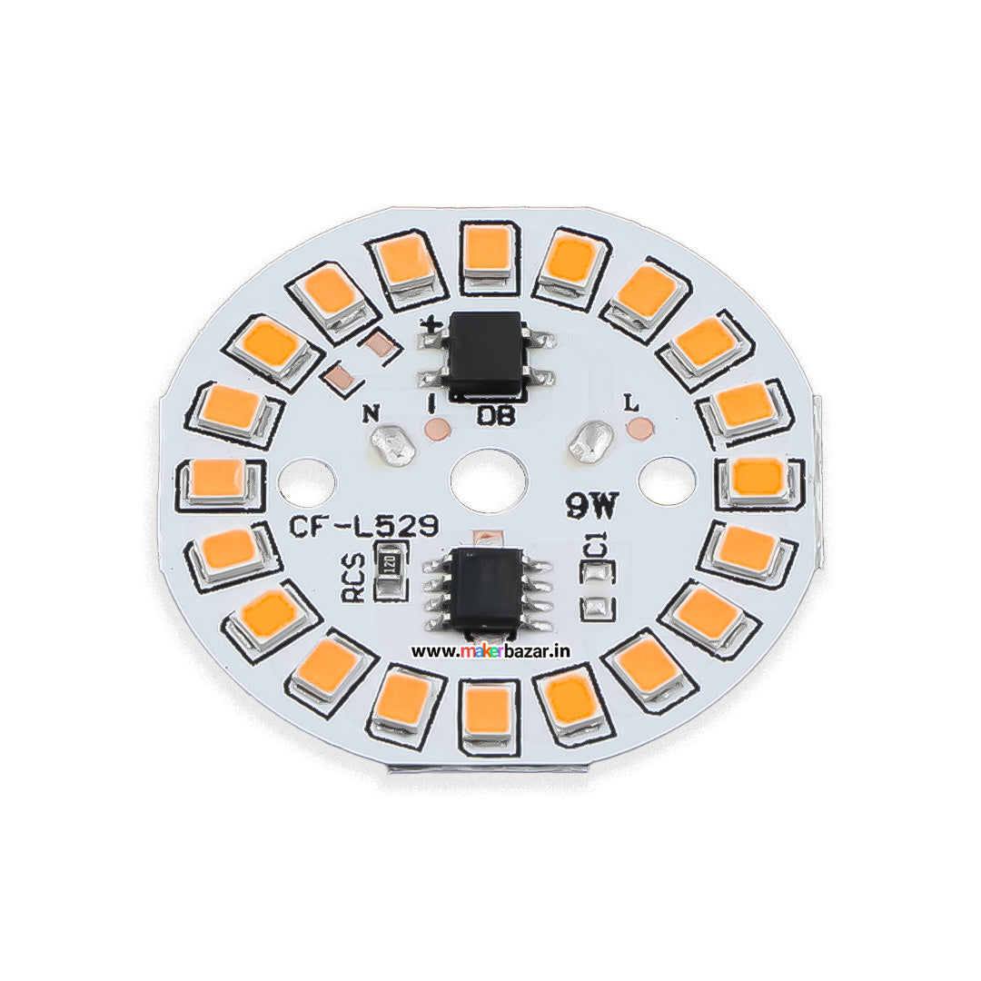 38mm 9-Watt 20-LEDs AC DOB Led Circular PCB for Led Bulbs