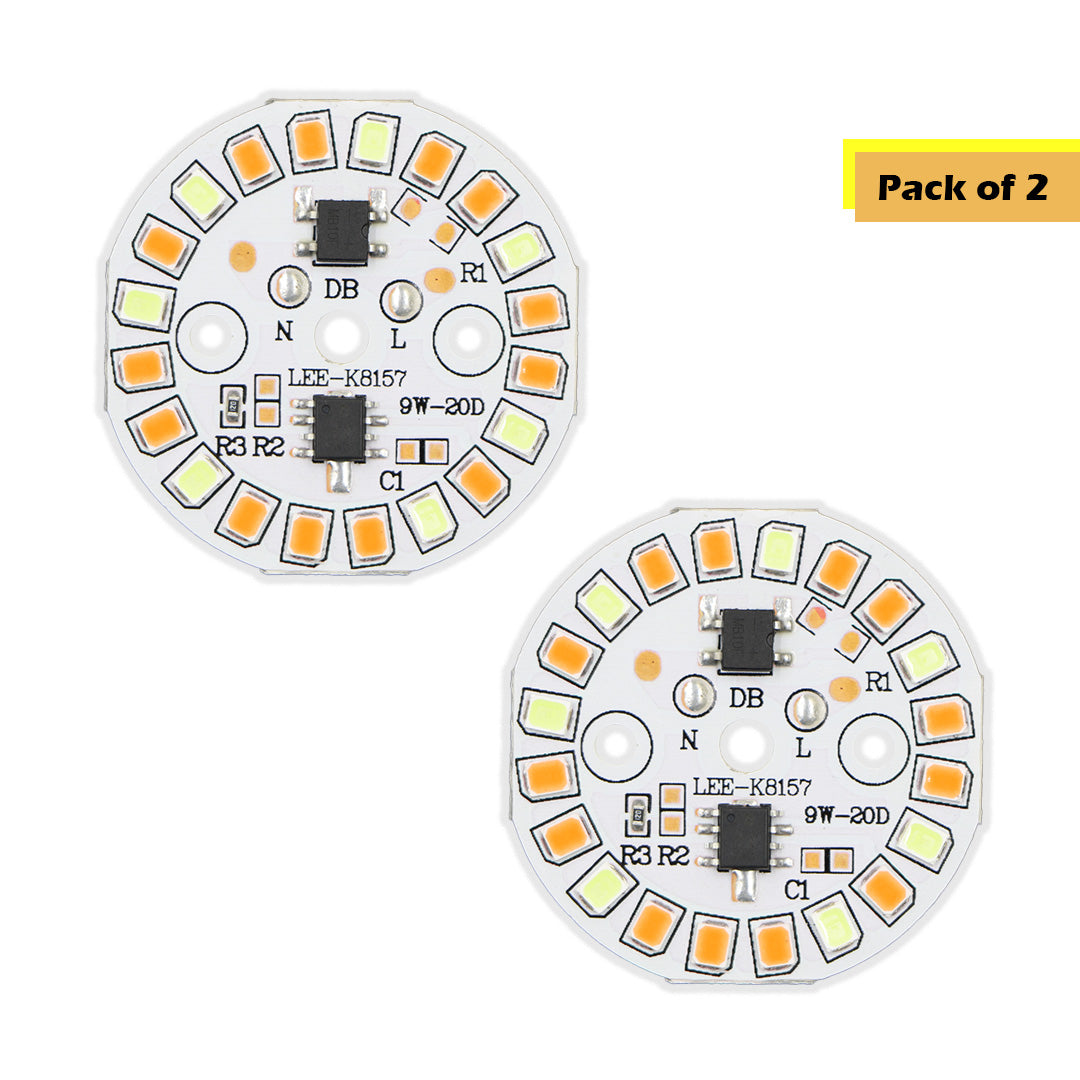 38mm 9-Watt 20-LEDs AC DOB Led Circular PCB for Led Bulbs