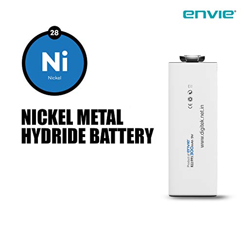 Envie: Infinite R22/PP3 9volt 300mAh Rechargeable Ni-MH Battery