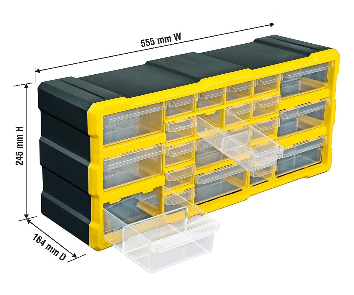 Alkon: ACO22 Component Organizer Box with 22 Drawers