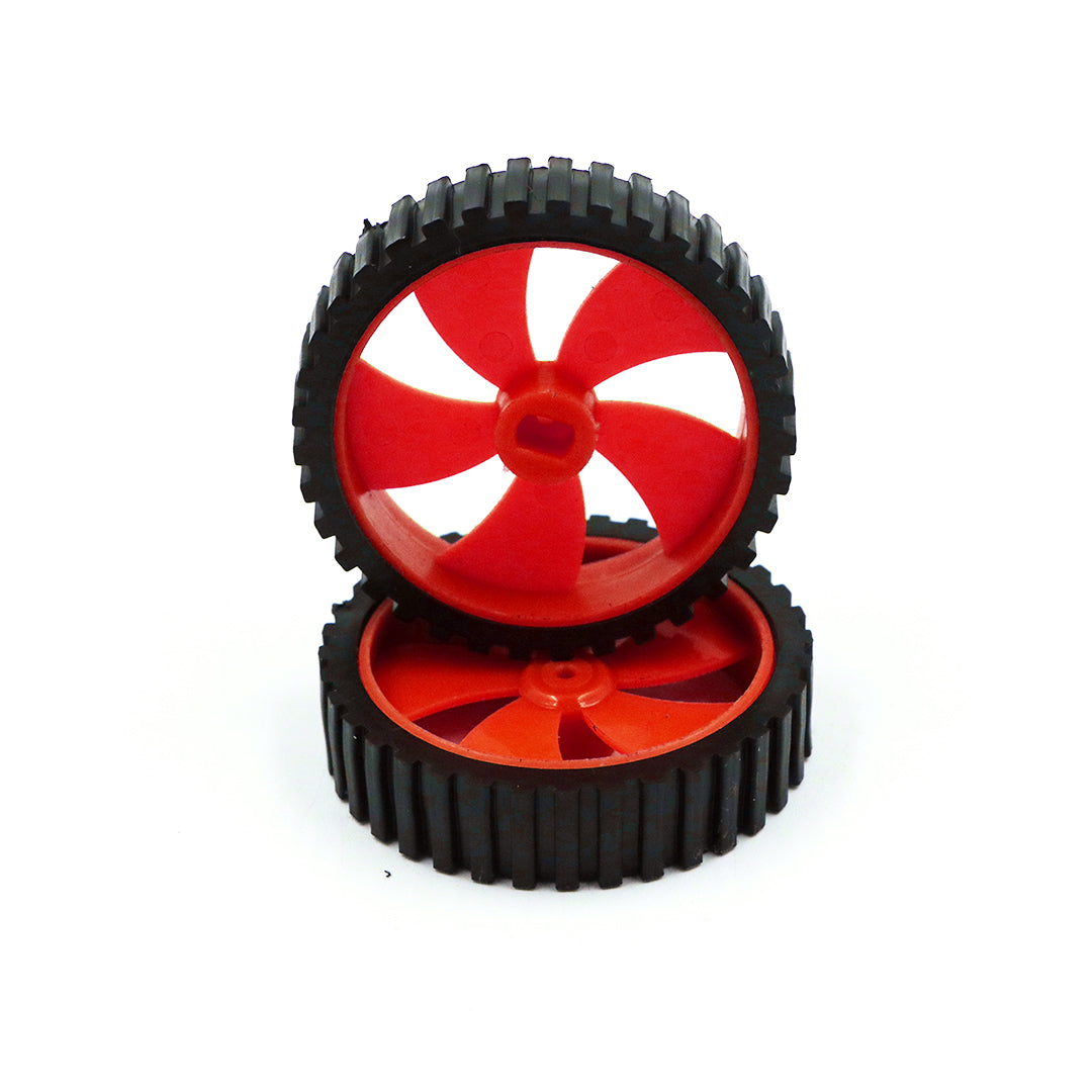 Robotic DC Small BO Wheels 4.5cm x 1.2cm