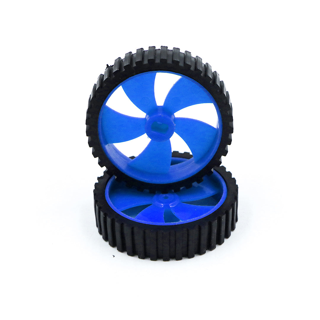 Robotic DC Small BO Wheels 4.5cm x 1.2cm