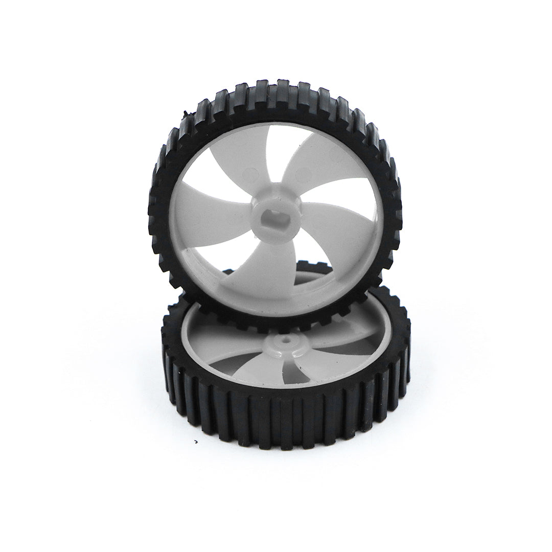 Robotic DC Small BO Wheels 4.5cm x 1.2cm