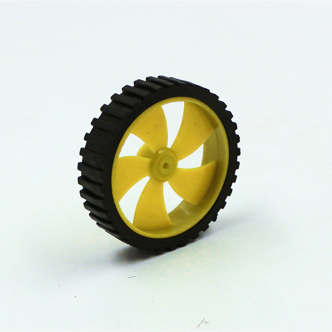 Robotic DC Small BO Wheels 4.5cm x 1.2cm