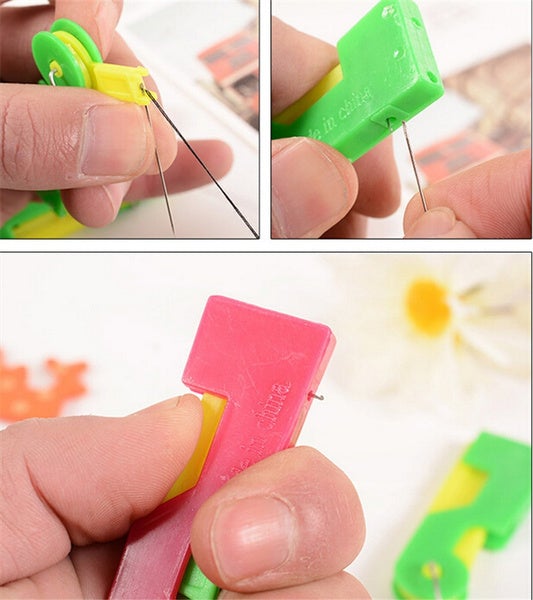 Automatic Sewing Needle Threader Inserter Tool