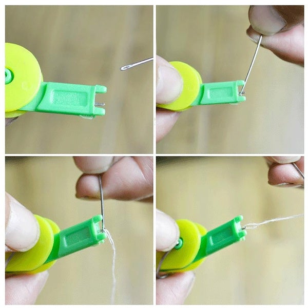 Automatic Sewing Needle Threader Inserter Tool