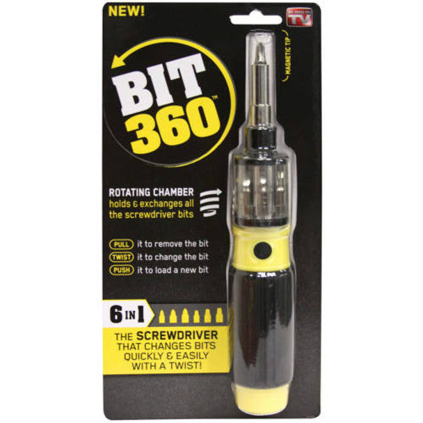 BIT 360: 6 in 1 Screwdriver Set