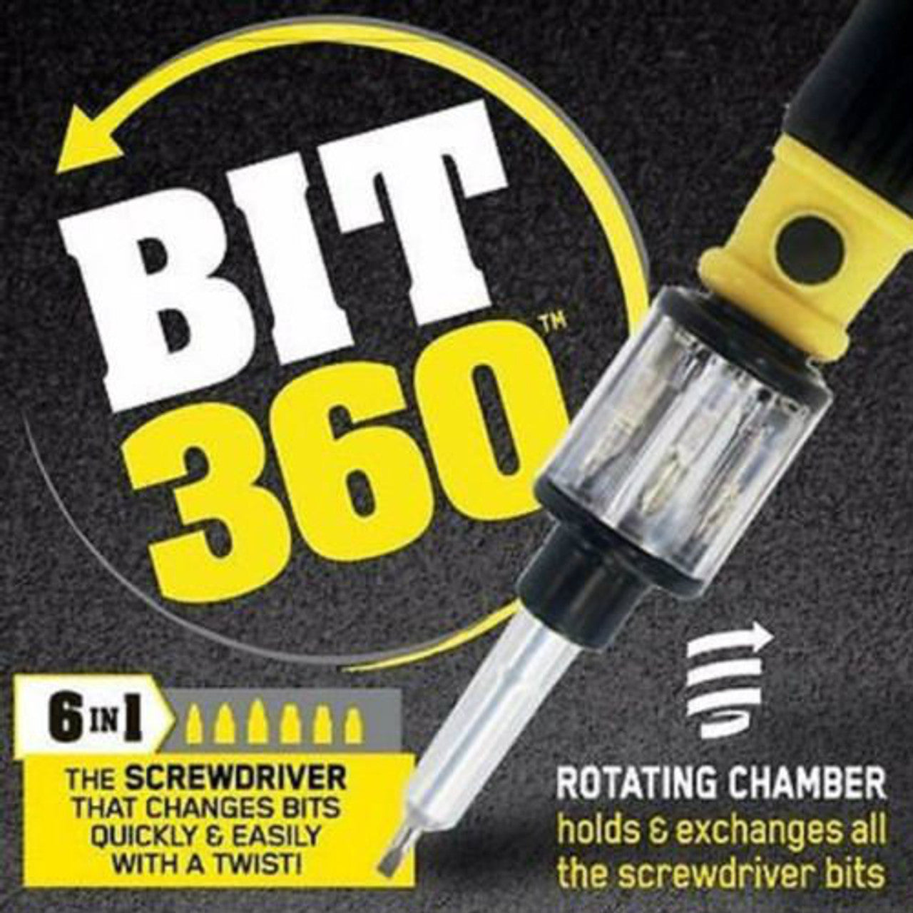 BIT 360: 6 in 1 Screwdriver Set