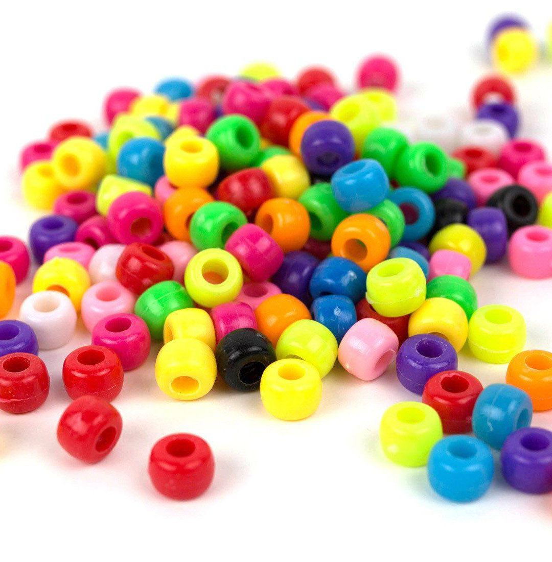 Colorful Beads (Pack of 1/2kg) - Craft