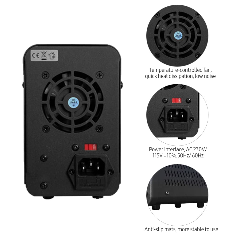 3010 Programmable DC Power Supply 30V 10A Digital Display