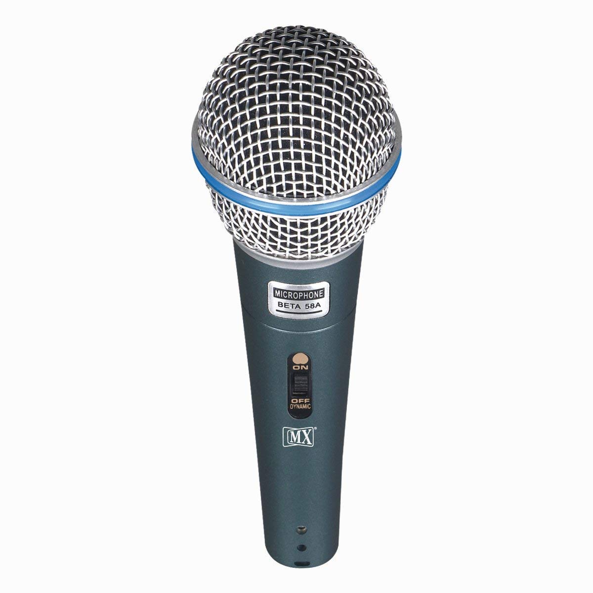 Beta 58A Singing Mic Studio Voice Recording Vocal Microphone Karaoke Mic with 3.5mm Connector XLR to 1/4 Inch Cable