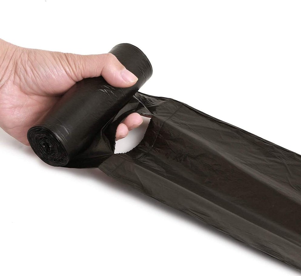 30x50in 10pcs Multipurpose DIY Big Black Polythene Bags for Art & Crafts