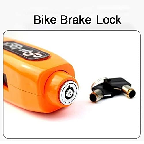 Heavy Duty Plastic Bike Handlebar Lock - Compatible With All Bikes & Scooters (Multicolor)