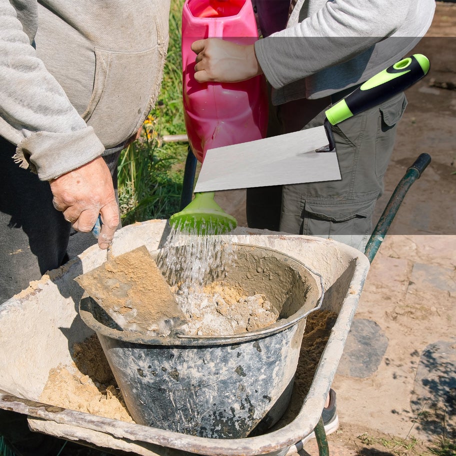 MT3 Masonry Finishing Trowel Square Toe Square Heel with Wooden Handle 13inch