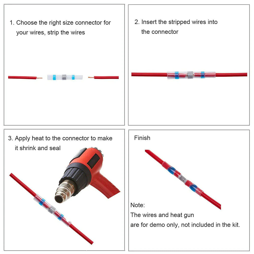 Heatshrink Solder Butt Connector