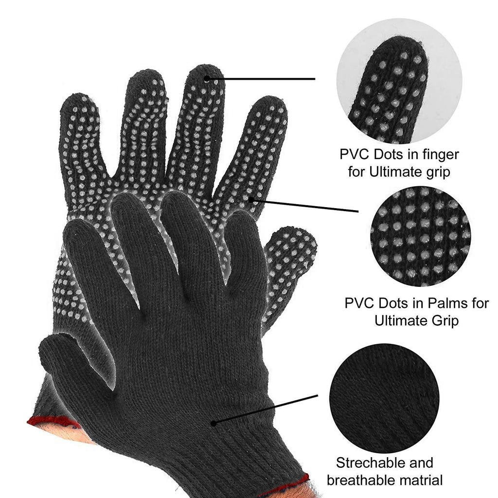 Cotton Polyester Maker's Work Gloves (Pair)