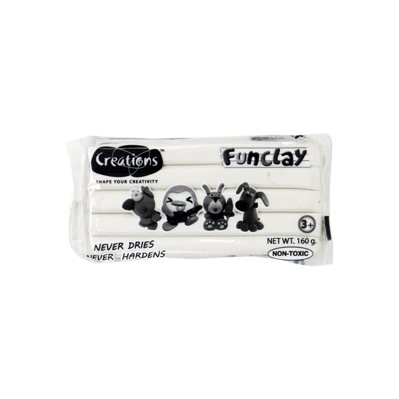 Creations: DIY Modelling Fun Clay 160gm Premium Quality