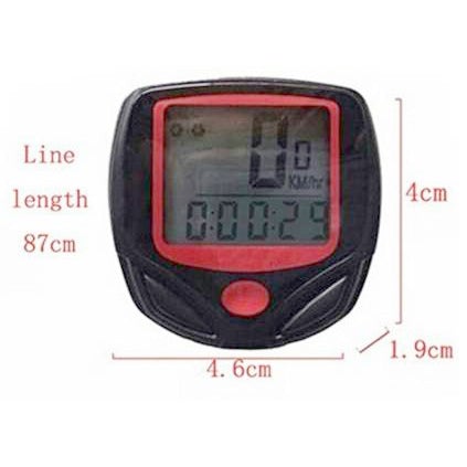 Wired best sale bicycle speedometer