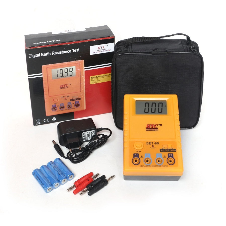 HTC: DET-99 0-10-1000 Ohms Digital Earth Resistance Tester