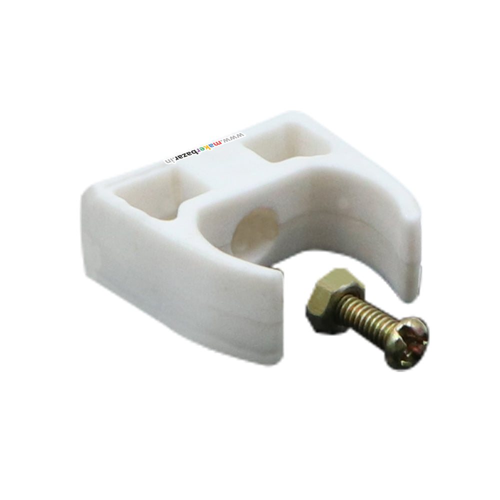Dc Motor Plastic Mount for 130 & 180 Size / 20mm Outer Diameter