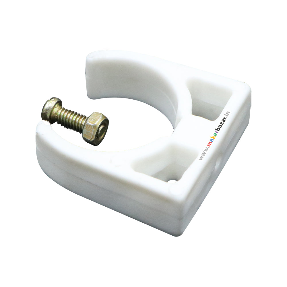 Dc Motor Plastic Mount for 280 & 370 Size / 24.2 mm Outer Diameter