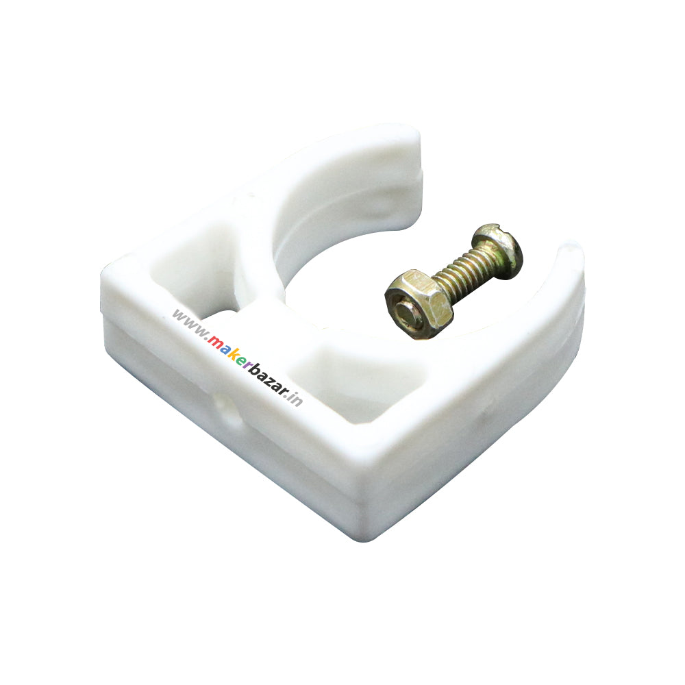 Dc Motor Plastic Mount for 280 & 370 Size / 24.2 mm Outer Diameter